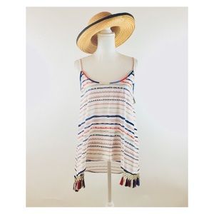 Skemo Beaded Tunic Top